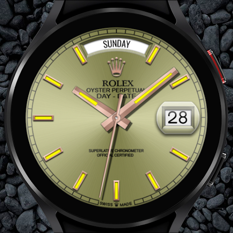 Rolex Day-Date Watch Face screenshot