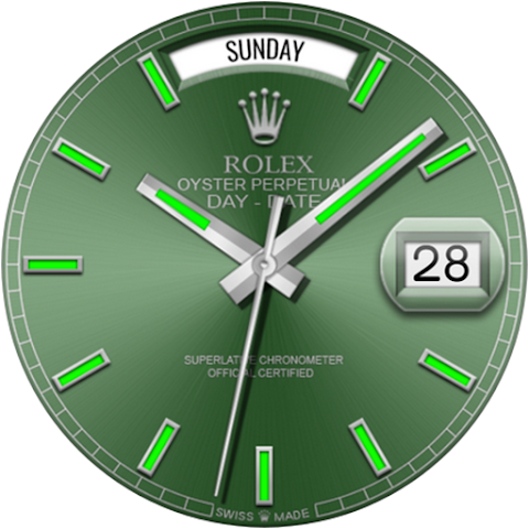 Rolex Day-Date Watch Face screenshot