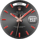 Rolex Day-Date Watch Face