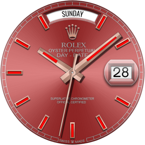 Rolex Day-Date Watch Face screenshot