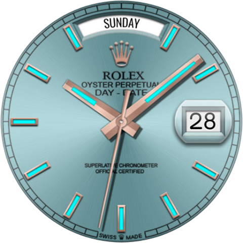Rolex Day-Date Watch Face screenshot