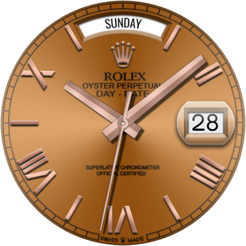 Rolex Day-Date Watch face screenshot