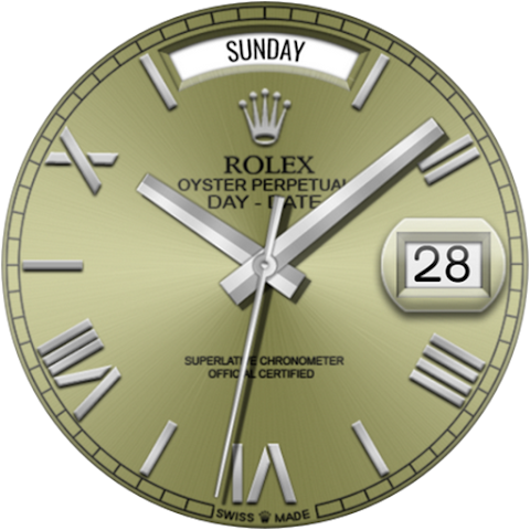 Rolex Day-Date Watch face screenshot