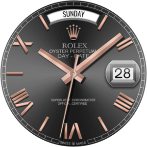 Rolex Day-Date Watch face