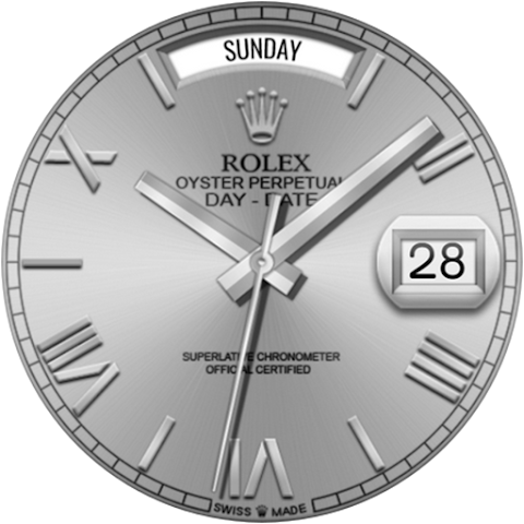 Rolex Day-Date Watch face screenshot