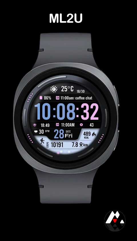 ML2U 101b Watch Face screenshot