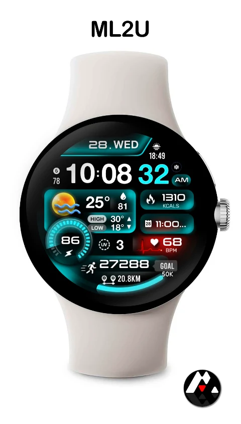 ML2U 261 Watch Face screenshot