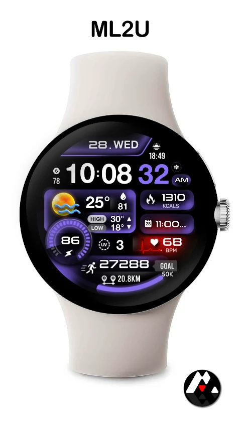 ML2U 261 Watch Face screenshot