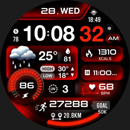 ML2U 261 Watch Face screenshot