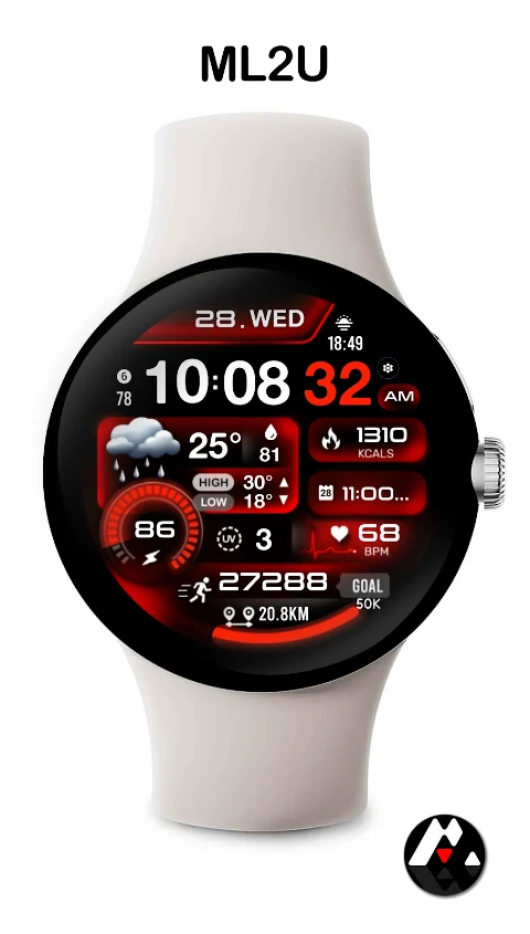 ML2U 261 Watch Face screenshot