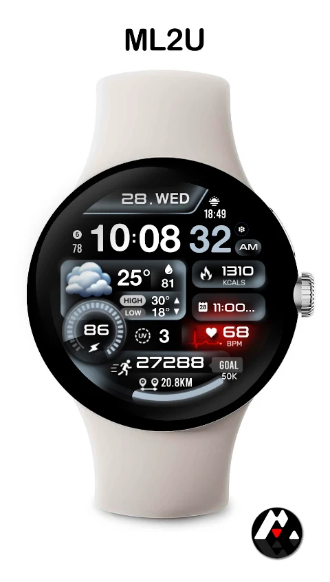 ML2U 261 Watch Face screenshot