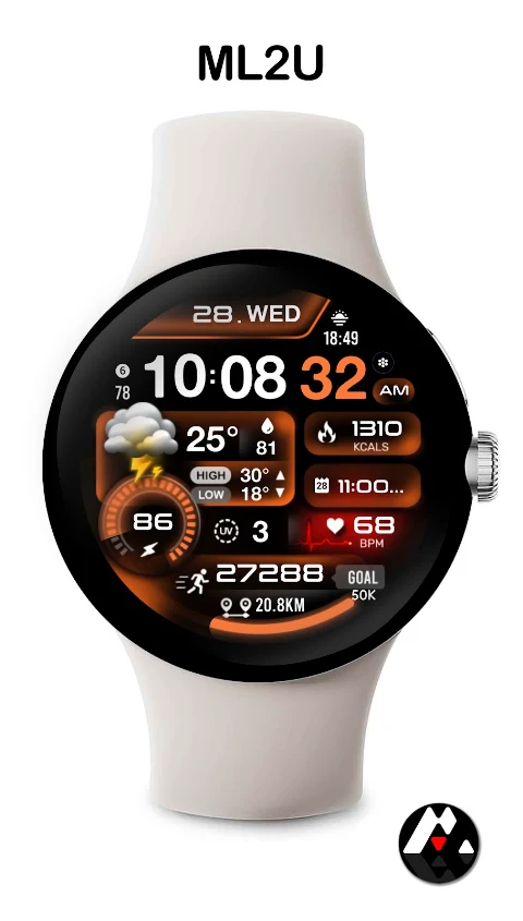 ML2U 261 Watch Face screenshot