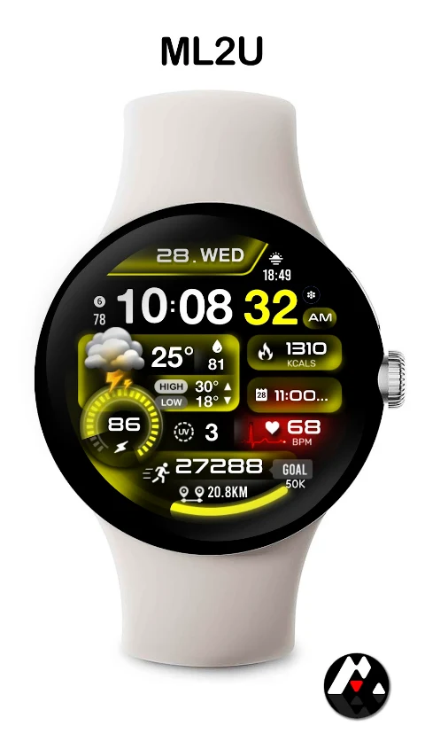 ML2U 261 Watch Face screenshot