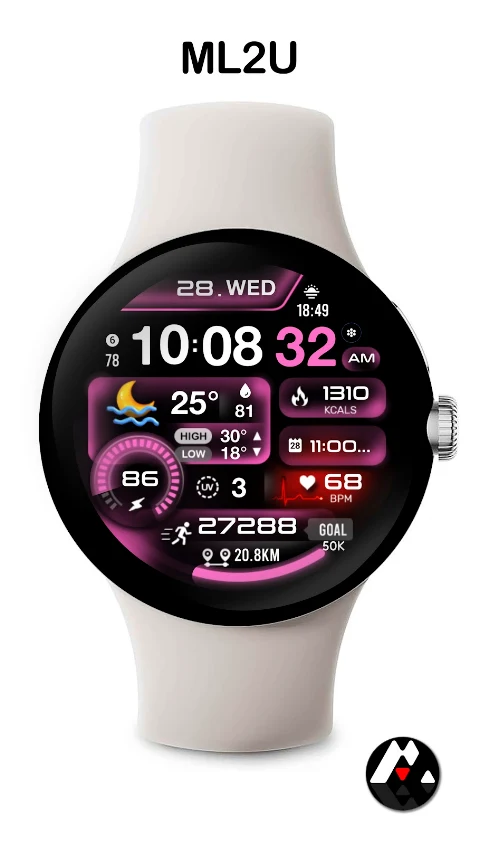 ML2U 261 Watch Face screenshot