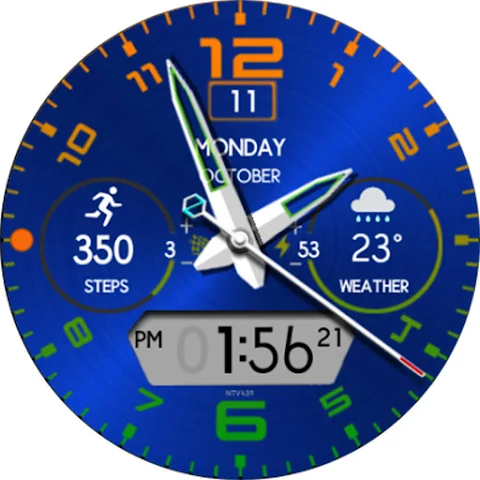 NTV439 – Hybrid watch face screenshot