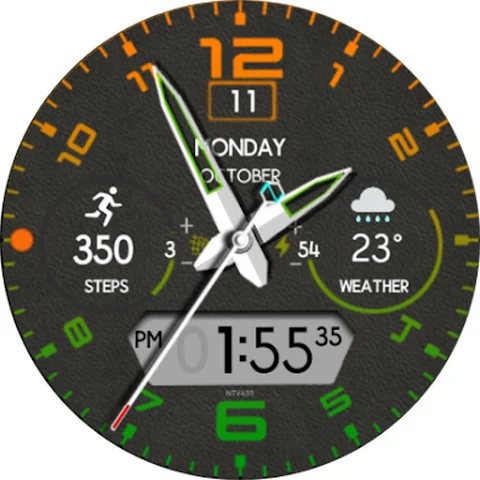 NTV439 – Hybrid watch face screenshot