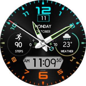 NTV439 – Hybrid watch face