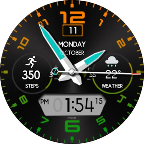NTV439 – Hybrid watch face screenshot