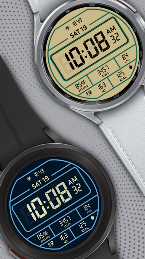 Retro Watch Face screenshot