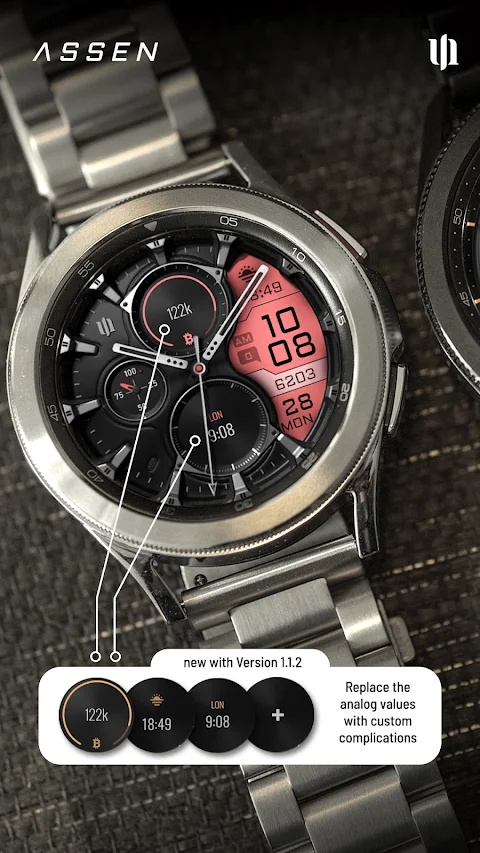 S4U Assen – Hybrid watch face screenshot