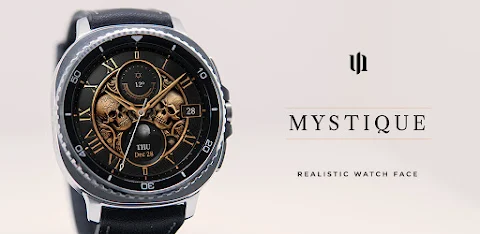 S4U Mystique – Gold watch face screenshot