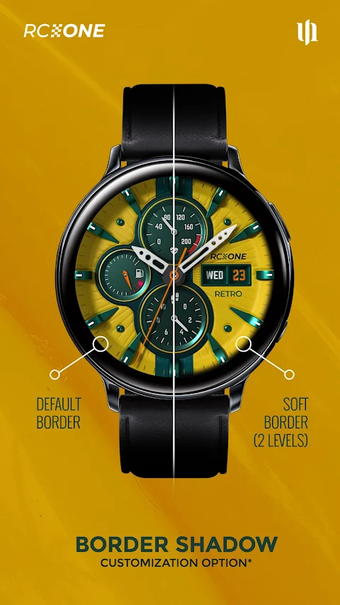 S4U RC ONE – Retro watch face screenshot