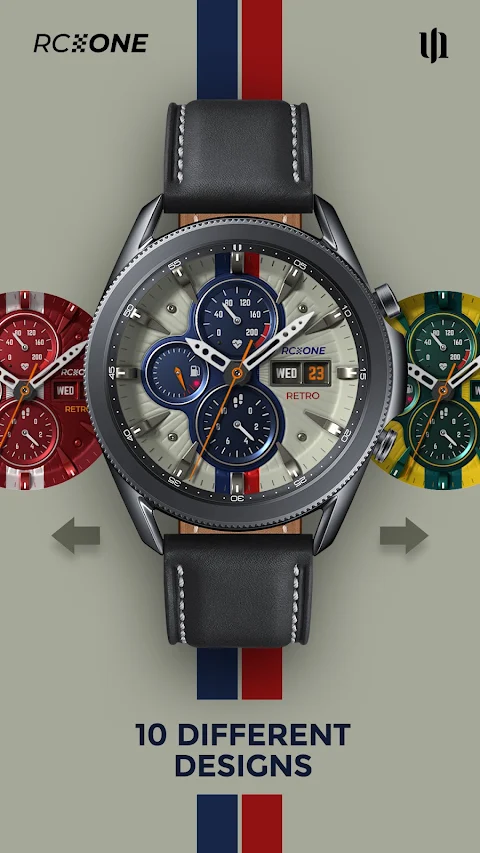 S4U RC ONE – Retro watch face screenshot