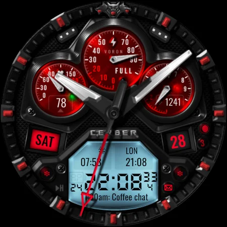 Voron CERBER Watch Face screenshot