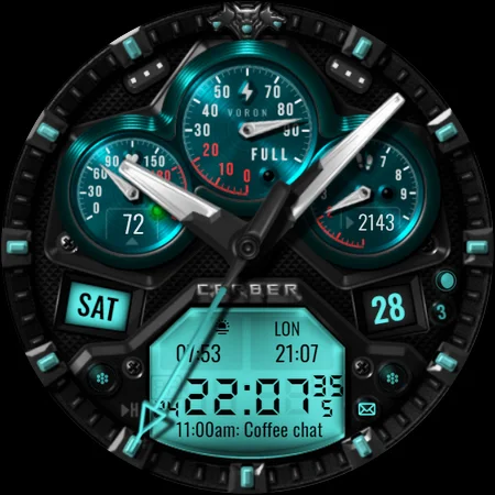 Voron CERBER Watch Face screenshot