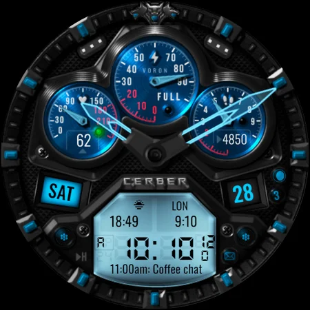 Voron CERBER Watch Face screenshot