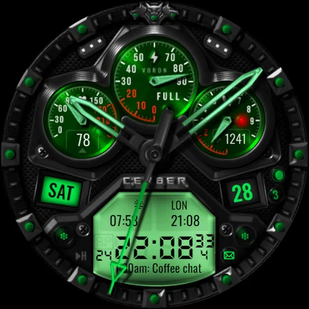 Voron CERBER Watch Face screenshot