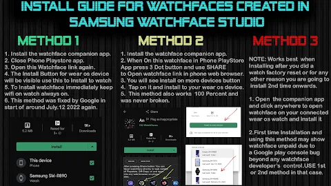 W6 Dark Style Wear OS 5+ screenshot
