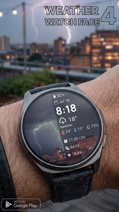 Weather watchface 4 screenshot