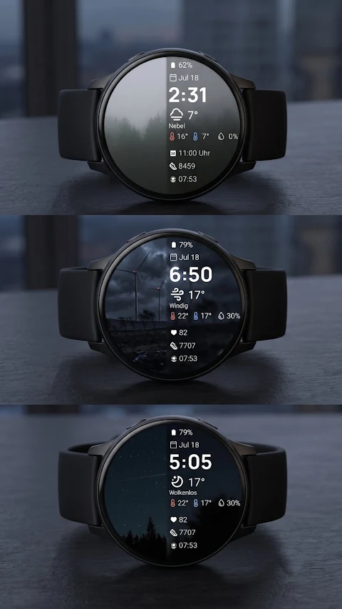 Weather watchface 4 screenshot