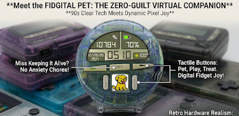 Retro 90’s Fidgital Pet screenshot
