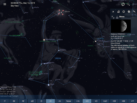 Mobile Obs Pro Astronomy screenshot