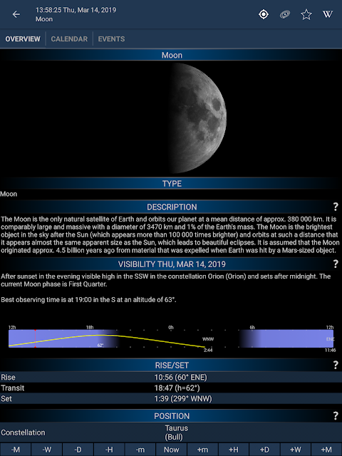 Mobile Obs Pro Astronomy screenshot