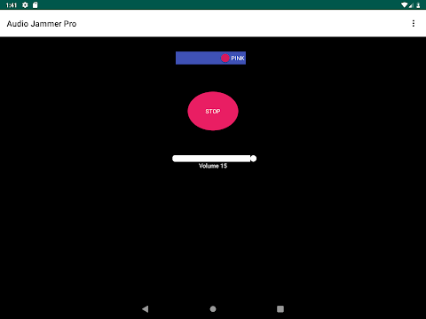 Audio Jammer Pro screenshot
