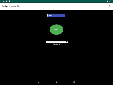 Audio Jammer Pro screenshot