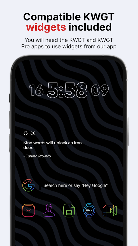 Vera Outline Icon Pack screenshot