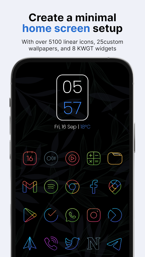 Vera Outline Icon Pack screenshot