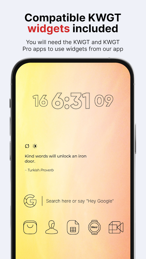 Vera Outline Black: Icon Pack screenshot