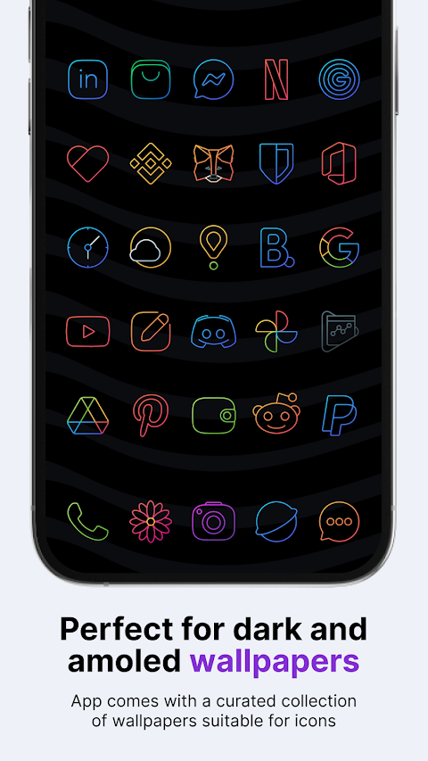 Vera Outline Icon Pack screenshot