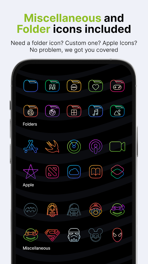 Vera Outline Icon Pack screenshot