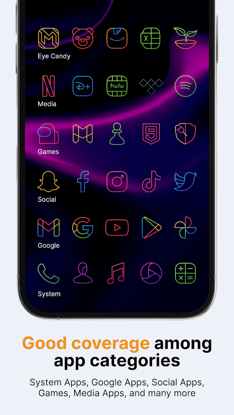 Vera Outline Icon Pack screenshot