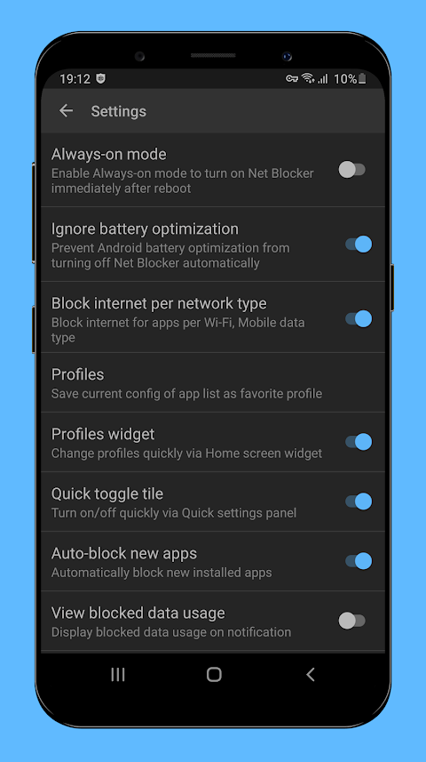 Net Blocker Pro screenshot