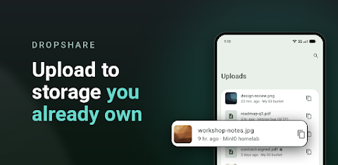 Dropshare – File Sharing Tool screenshot