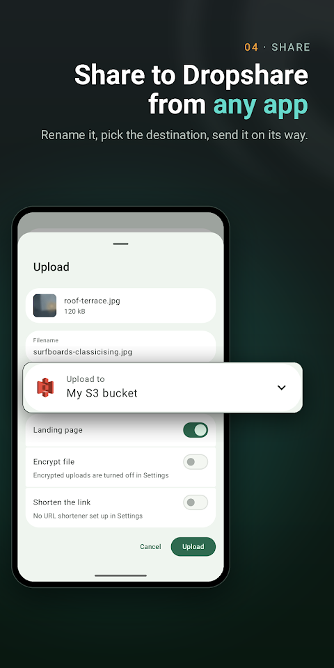Dropshare – File Sharing Tool screenshot