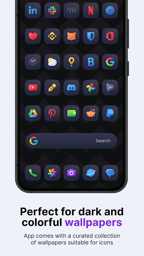Ares Dark Icon Pack screenshot