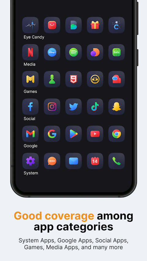 Ares Dark Icon Pack screenshot